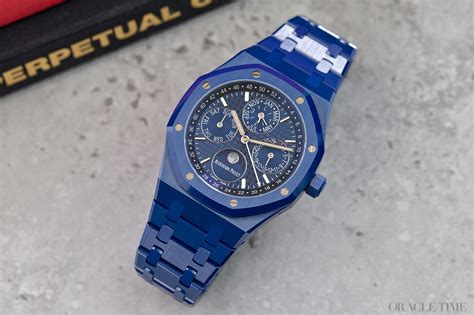 ap royal oak blue ceramic